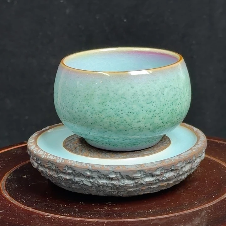 钧瓷杯子钧瓷窑变主人杯