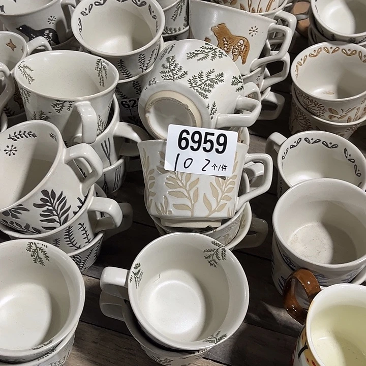 瓷微瑕外贸餐具6959
