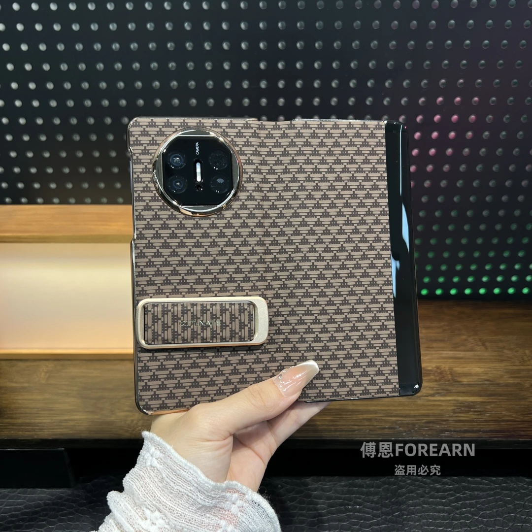 适用于华为matex5手机壳matex6折叠屏保护套腕带支架x3翻盖x5皮套