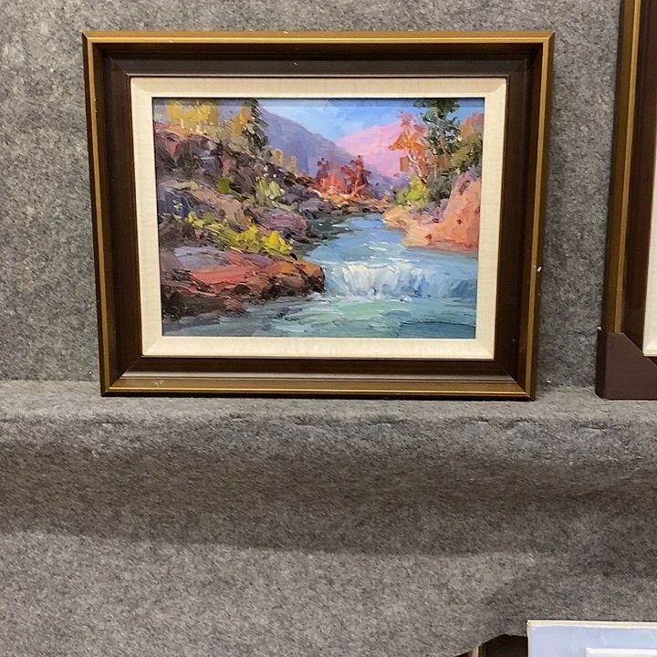 油画带外框画芯尺寸40x30cm