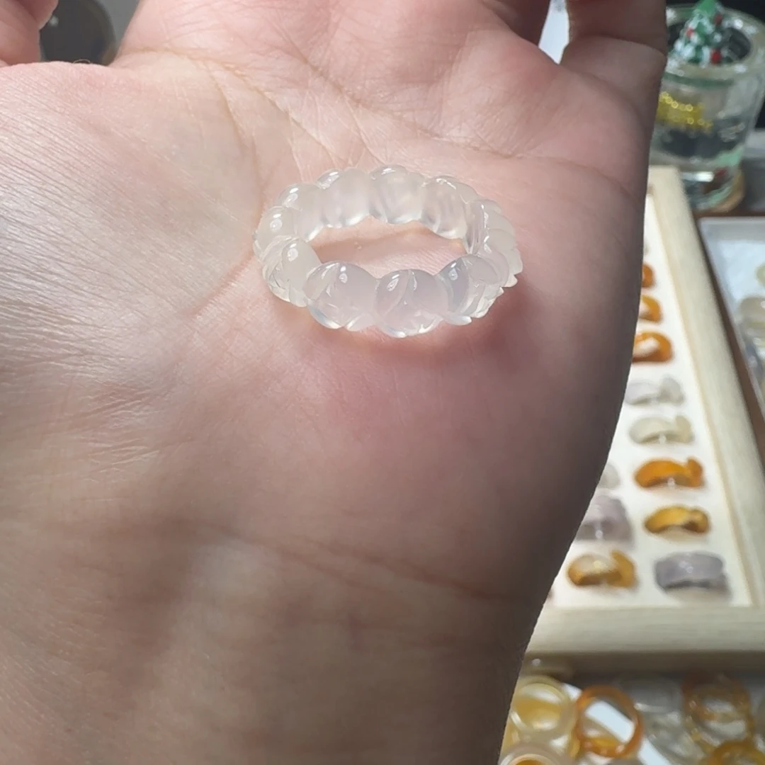 未镶嵌戒指玛瑙/玉髓669港16