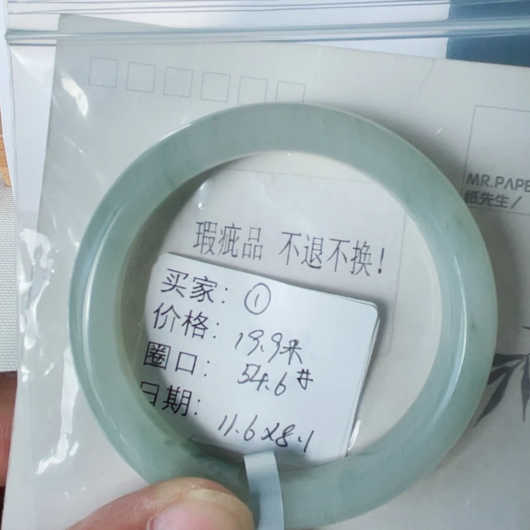 未镶嵌手镯石英质玉（天山翠）1