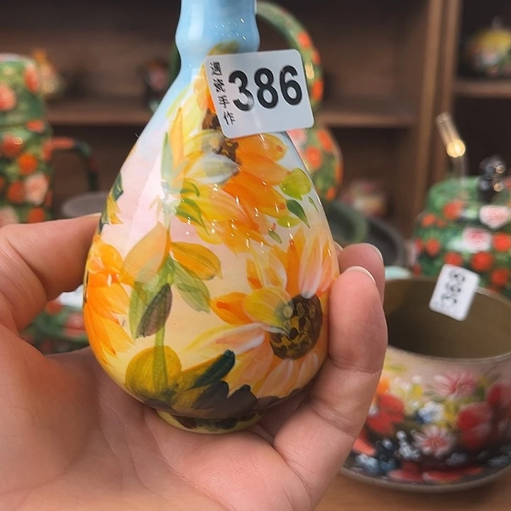 纯纯莫奈油画风纯纯莫奈油画花瓶