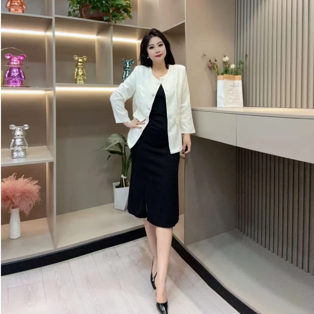 夏季外套-甜 3735时尚国风潮流显瘦百搭气质款胖MM大码女装新款