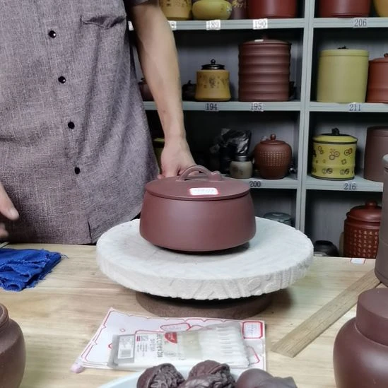 紫砂茶叶罐正品小罐半斤装9939