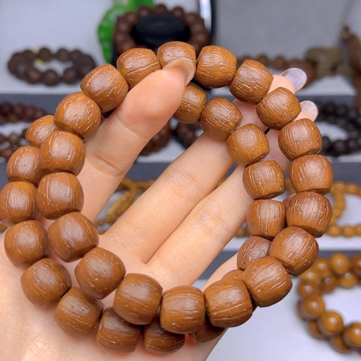 手串紫金鼠原皮直切半实心小尺寸