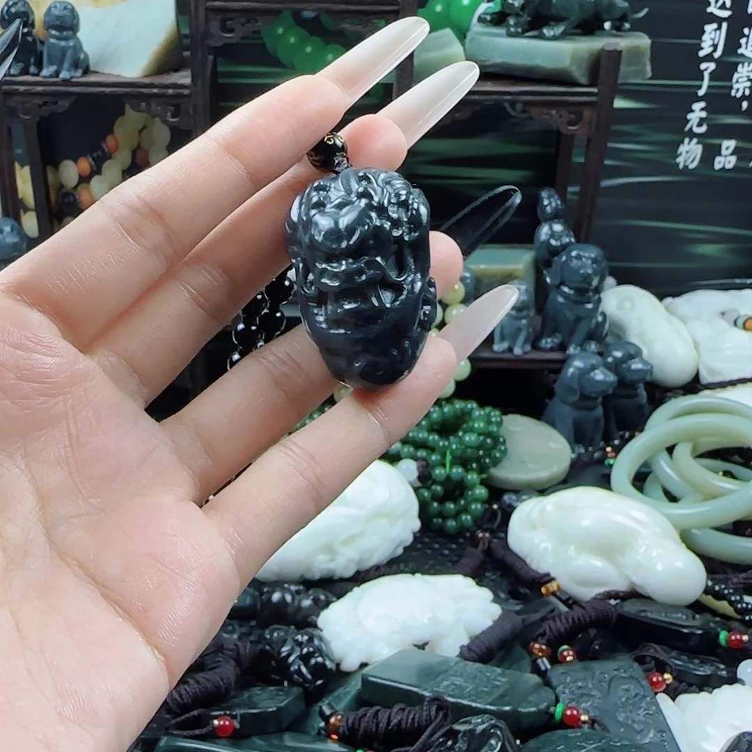 未镶嵌和田玉笔搁
