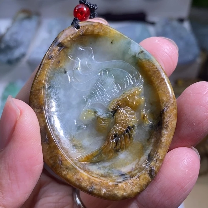 【闪购商品】颈饰未镶嵌翡翠凤凰