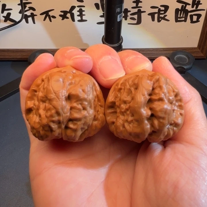 核桃36蛤蟆头文玩核桃