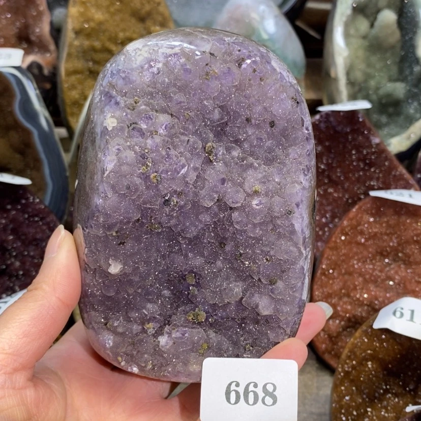 【闪购商品】未镶嵌大型摆件（非配饰）紫晶