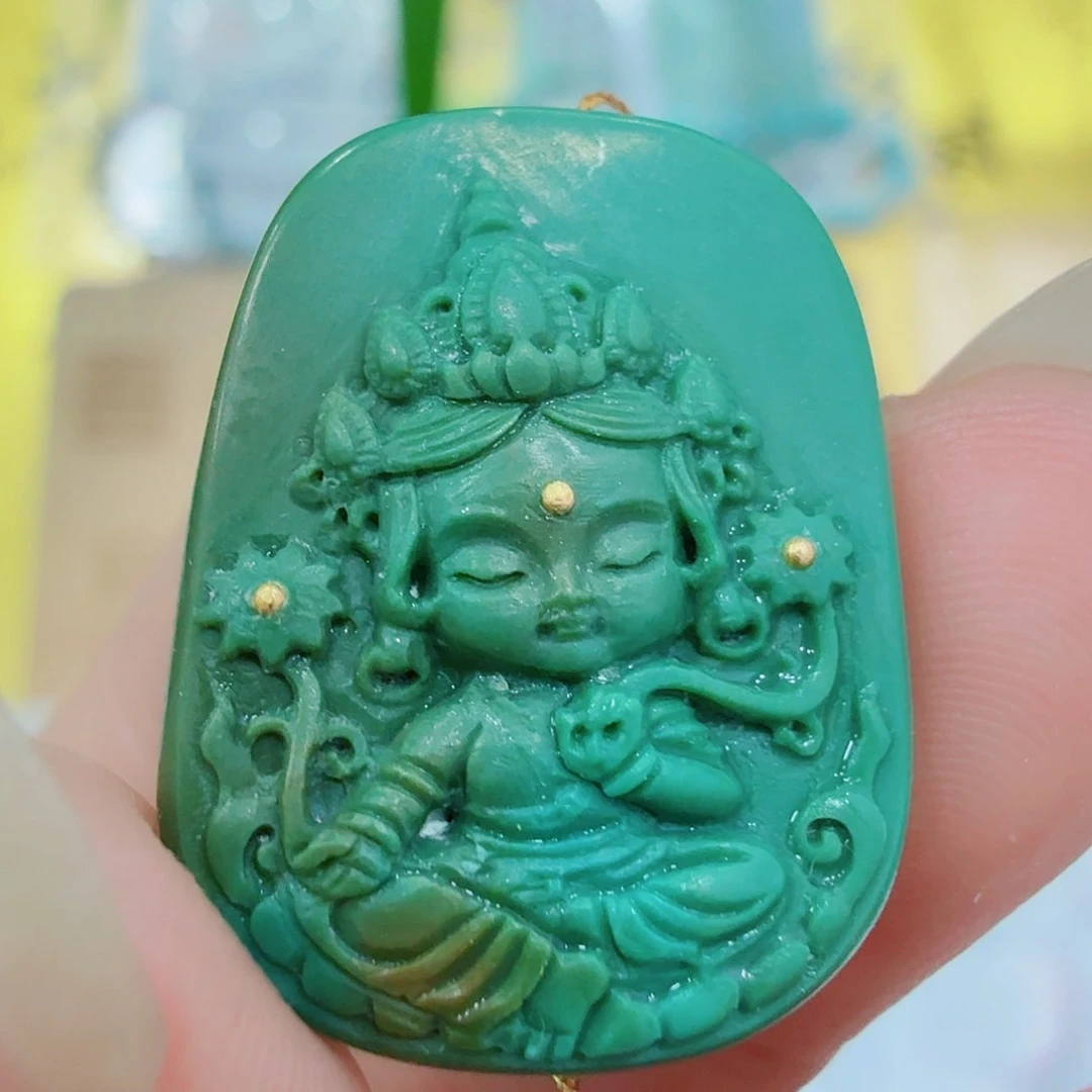 未镶嵌绿松石珠宝奇石