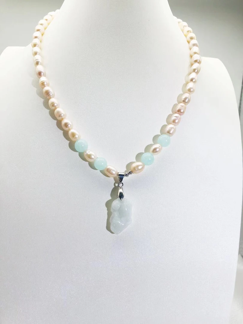 合金项链 中国红貔貅金桔色项链F