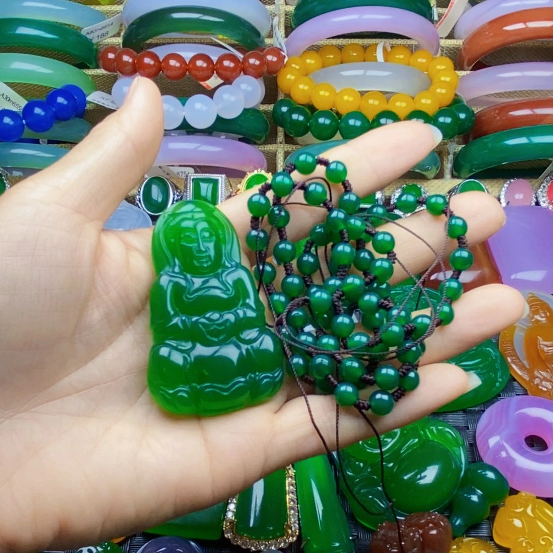 玛瑙/玉髓未镶嵌颈饰