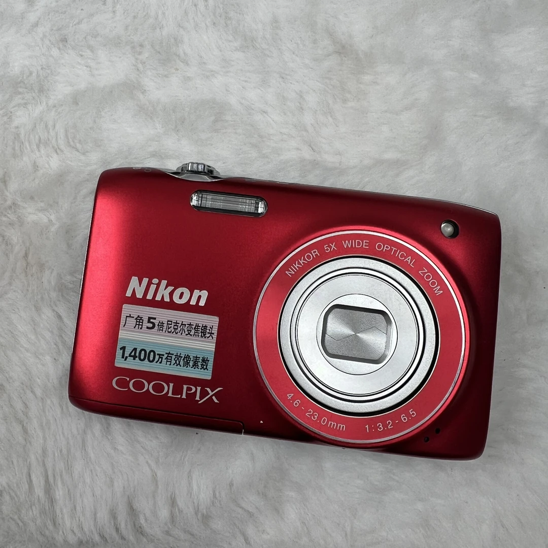 95新 Nikon/尼康 s3100爆款1400万像素5倍变焦复古ccd