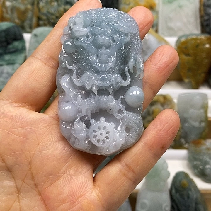 未镶嵌定制翡翠挂件8