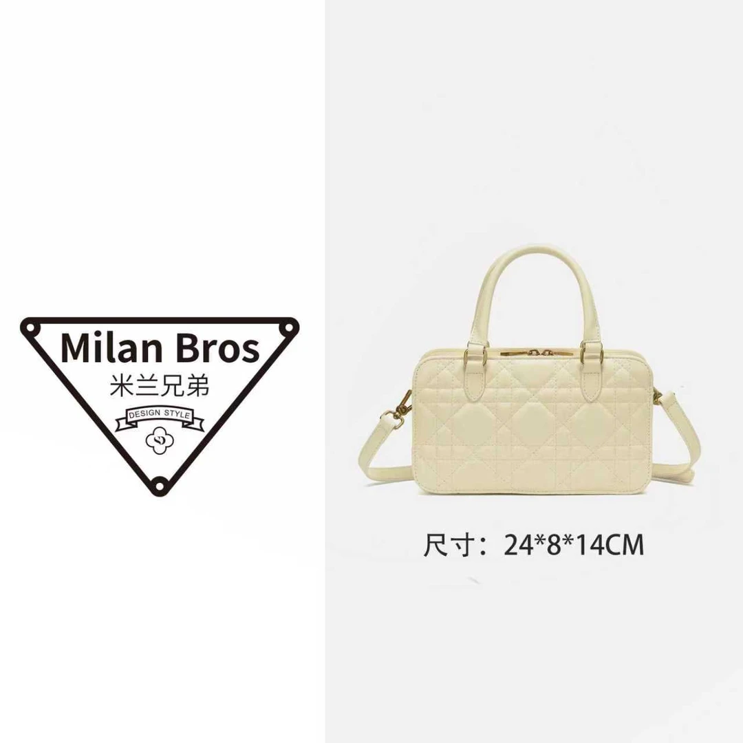 【米兰兄弟】高端定制横版戴妃包GQ1277