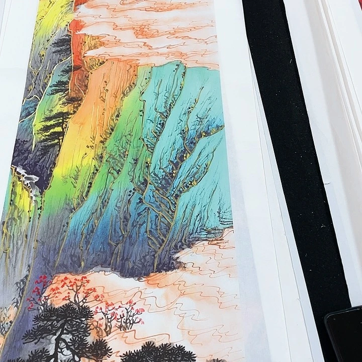 国画书画描金拓染金石传拓手写