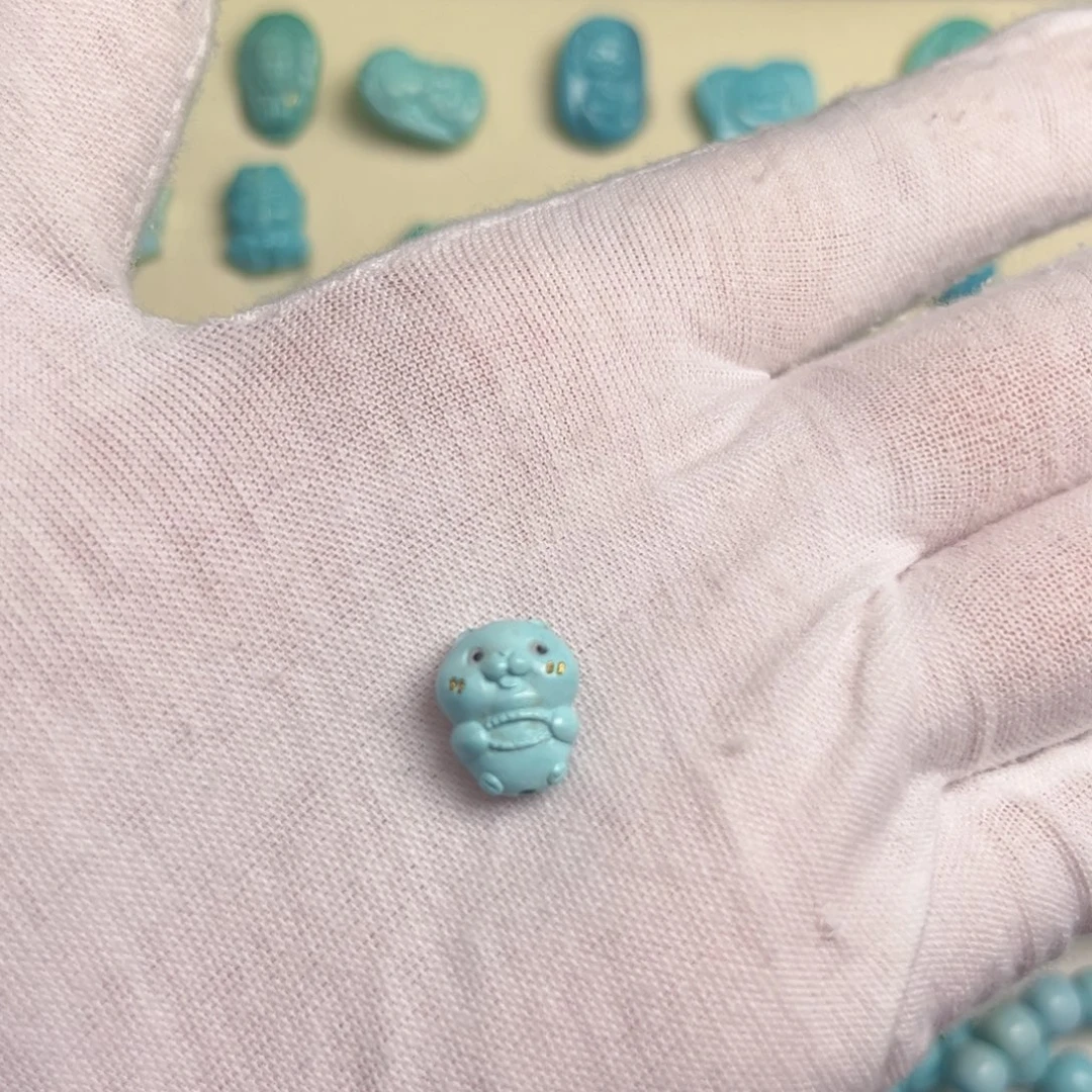 绿松石合金吊坠(不含链)