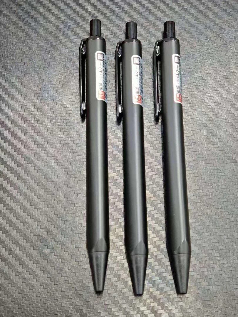 【发3支-黑色】【天卓32732重感1.0mm】笔