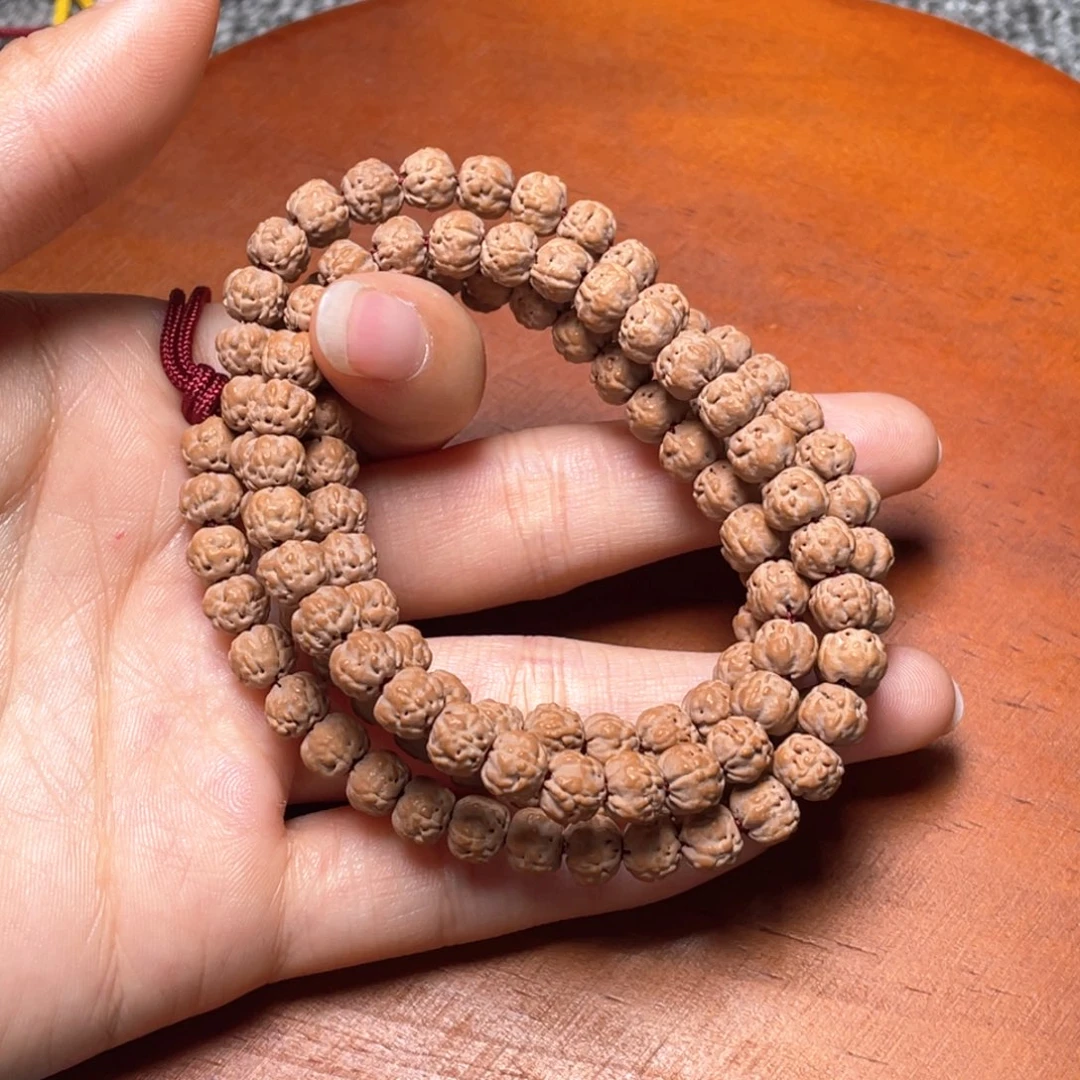 金刚菩提手串毛**～定制收藏级佛手尺寸6.5