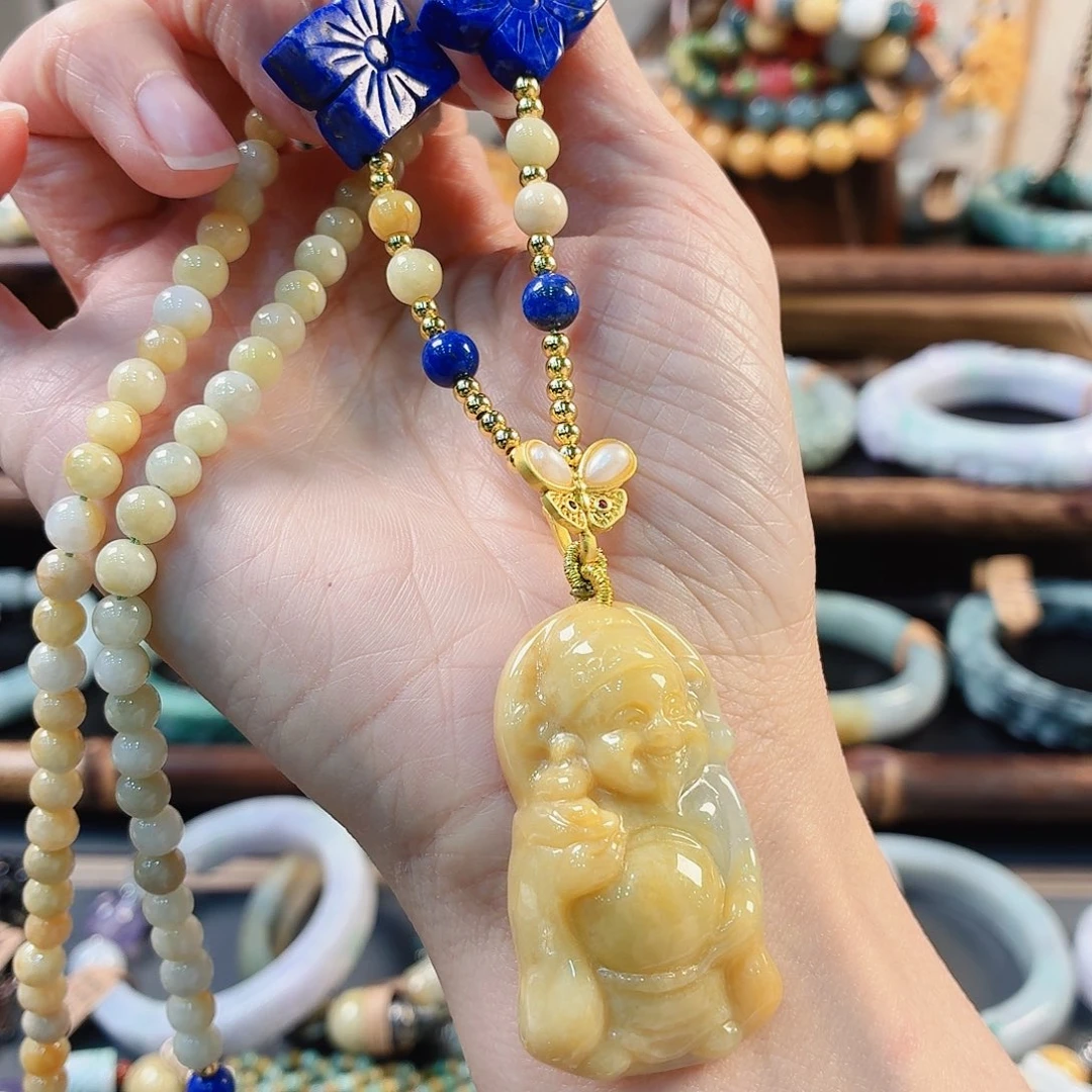 渔***剧翡翠未镶嵌手链手串