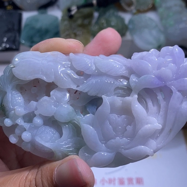 【闪购商品】颈饰未镶嵌翡翠鱼
