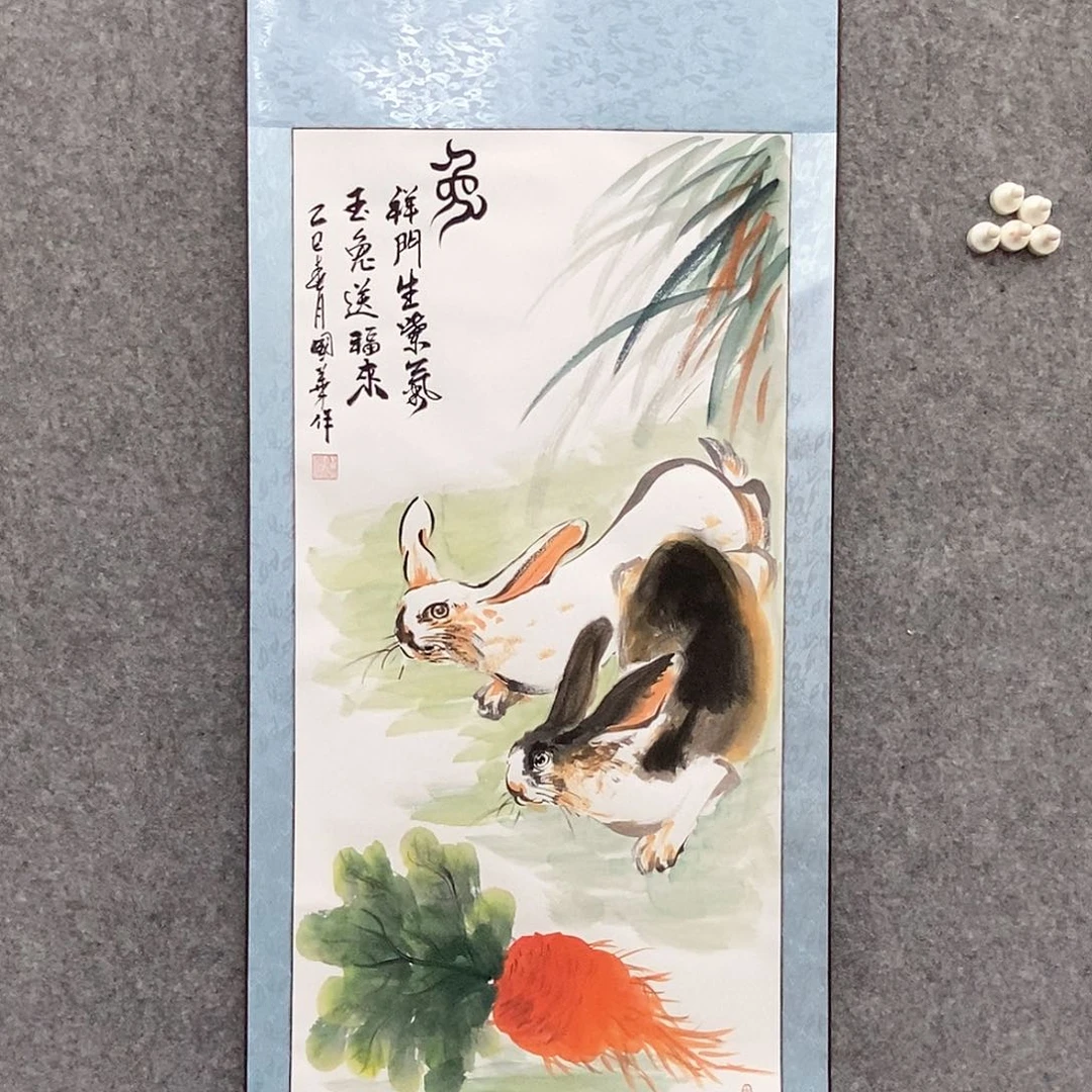 国画刘国华手绘作品111