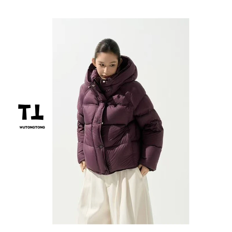 12/11【童话梦境】冬季连帽白鸭绒长袖羽绒服女上保暖上衣63056