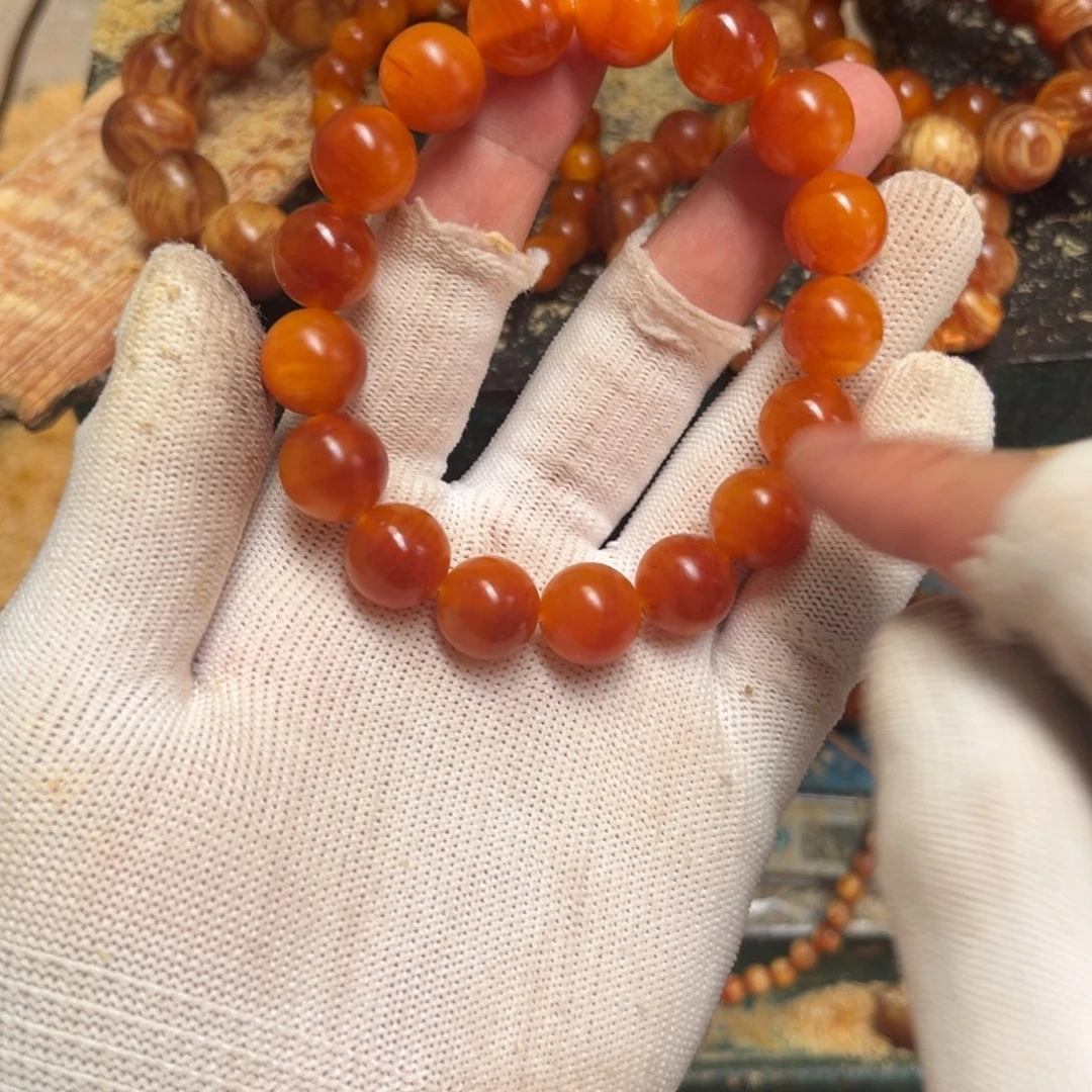 松木（琥珀木）手串/手链1:3高抛固化