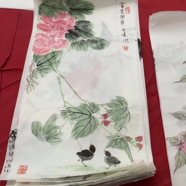 国画花鸟等多种鸟类的栖息地