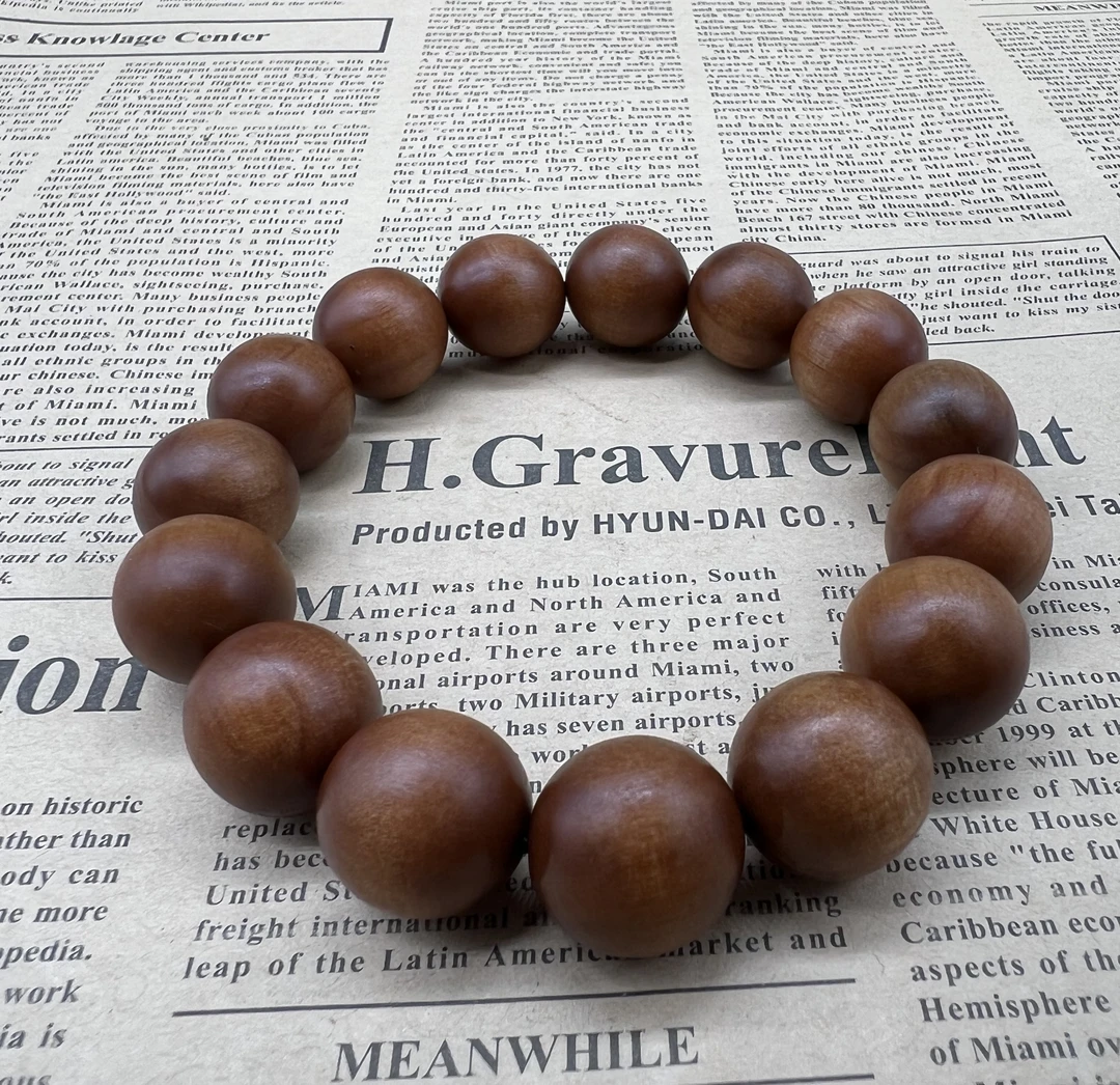 【边水贸易】龙哥精选老山檀手串CX5Z060