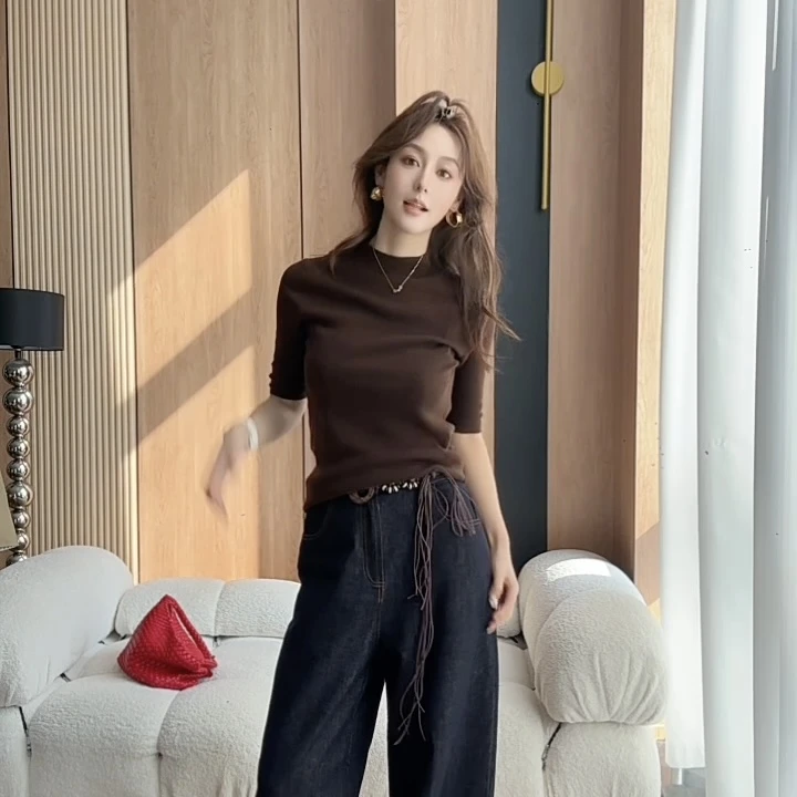 韩版时尚羊毛针织衫