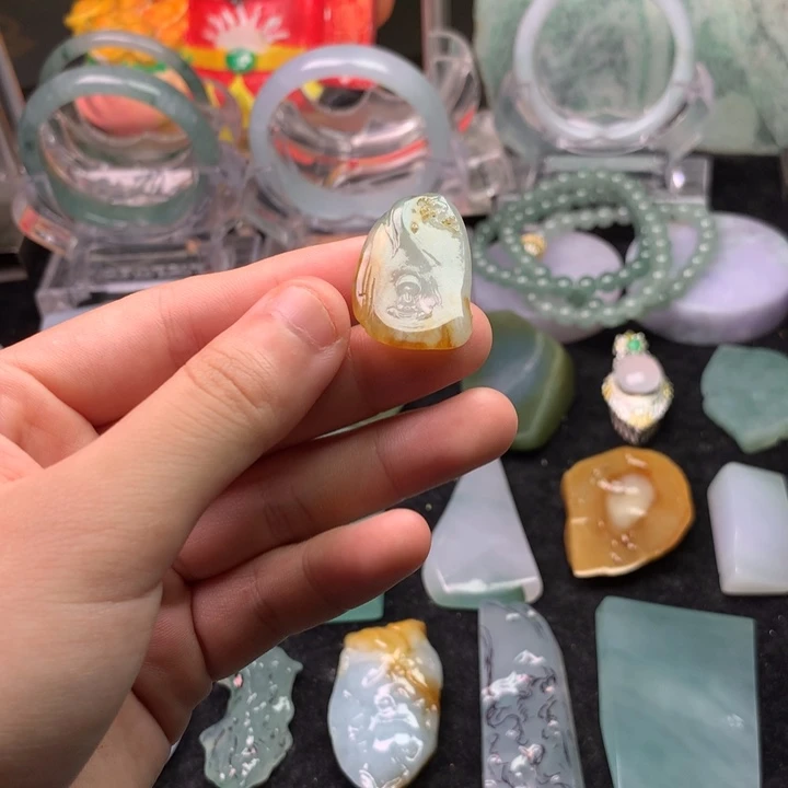未镶嵌定制翡翠缅甸天然翡翠悟道