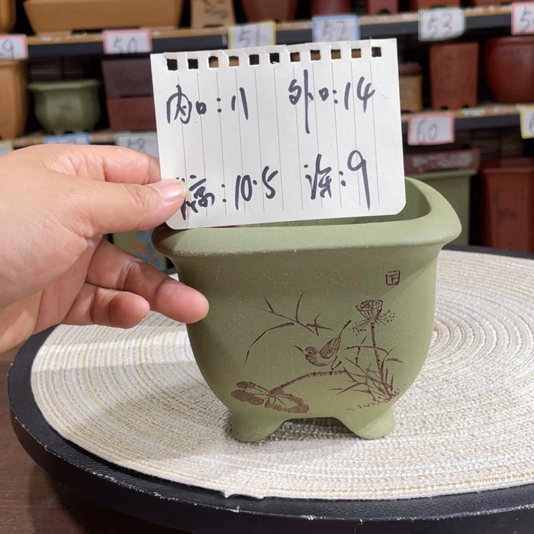 紫砂茶案紫砂花盆在这里