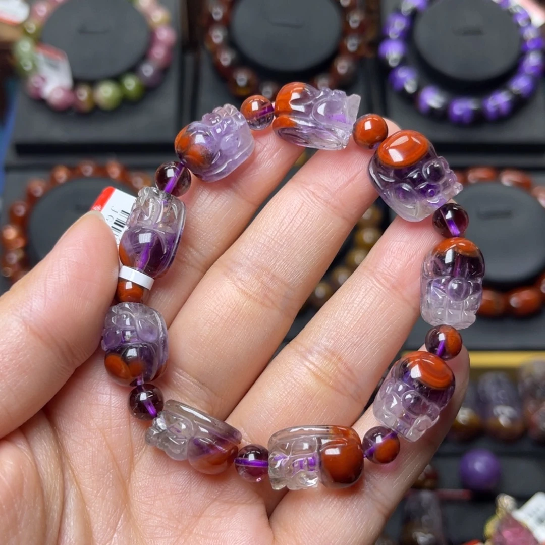 手链未镶嵌水晶极光荆棘玫瑰貔貅手链