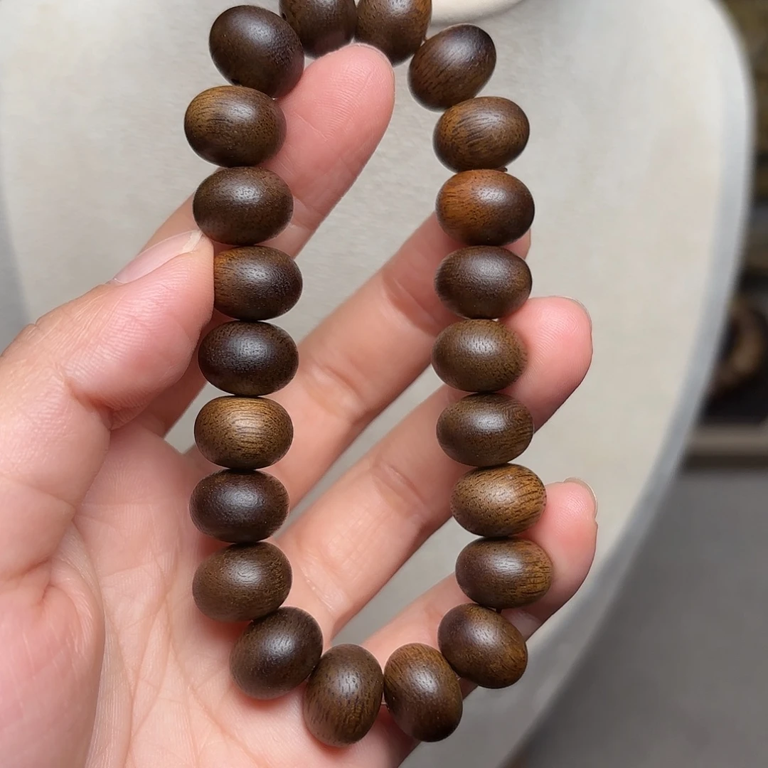 沉香手串越南玉化富森红土1.2