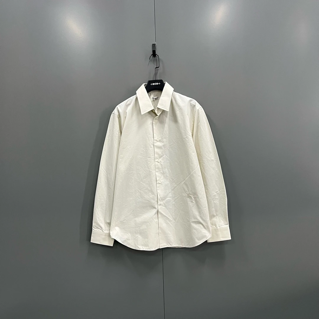 未使用 BURBERRY/博柏利 (ll) 马术骑士长袖衬衫 XS-XL码019014