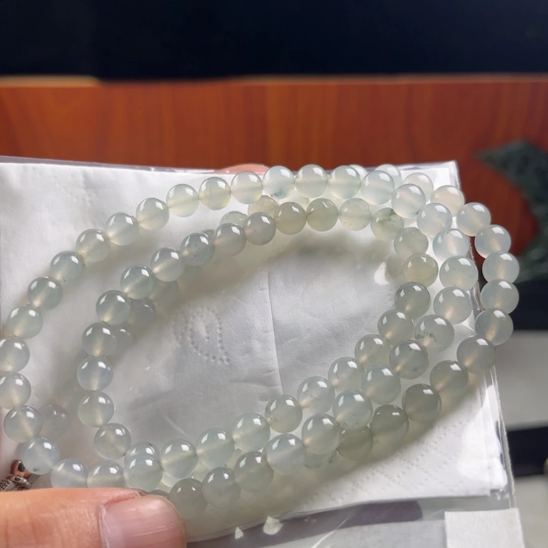 定制翡翠未镶嵌天然缅甸翡翠白月光