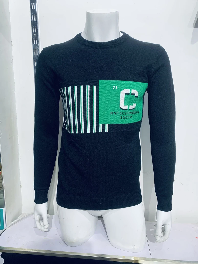 春秋款圆领卫衣男士爆款潮流宽松拼接新款百搭长袖上衣