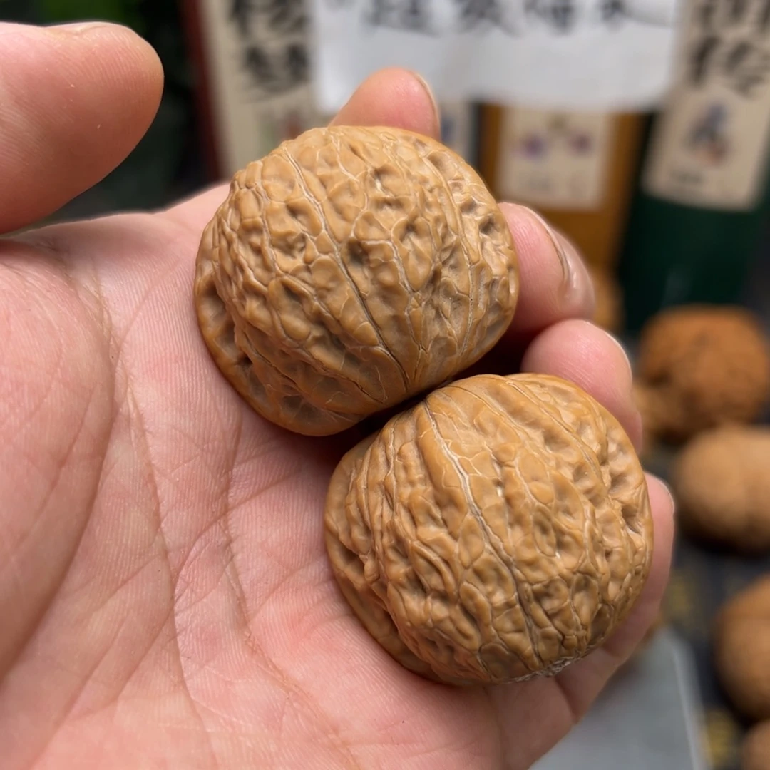 文玩核桃把件36铁锤