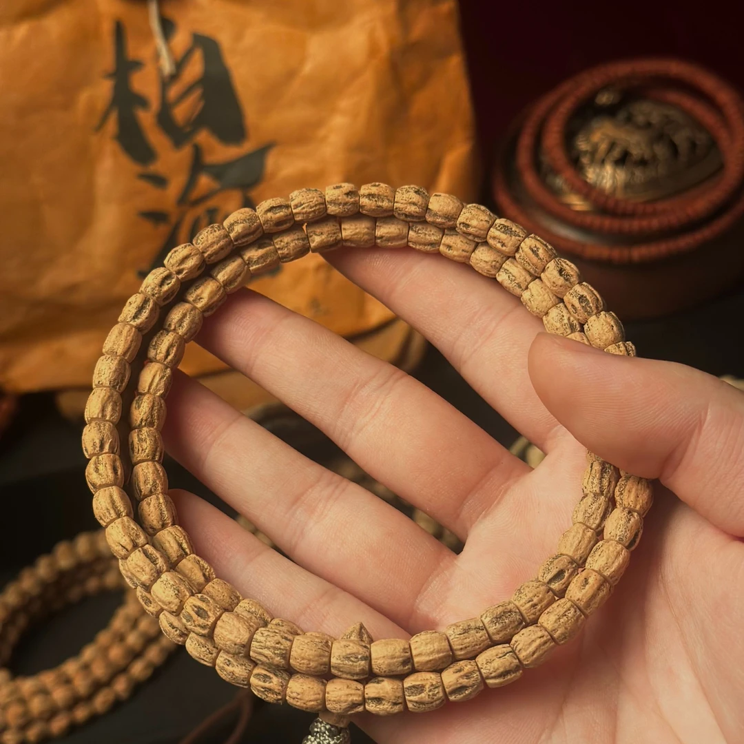 【寻一柏 伴一生】热振高莊直桶顺鬼百香籽108长串