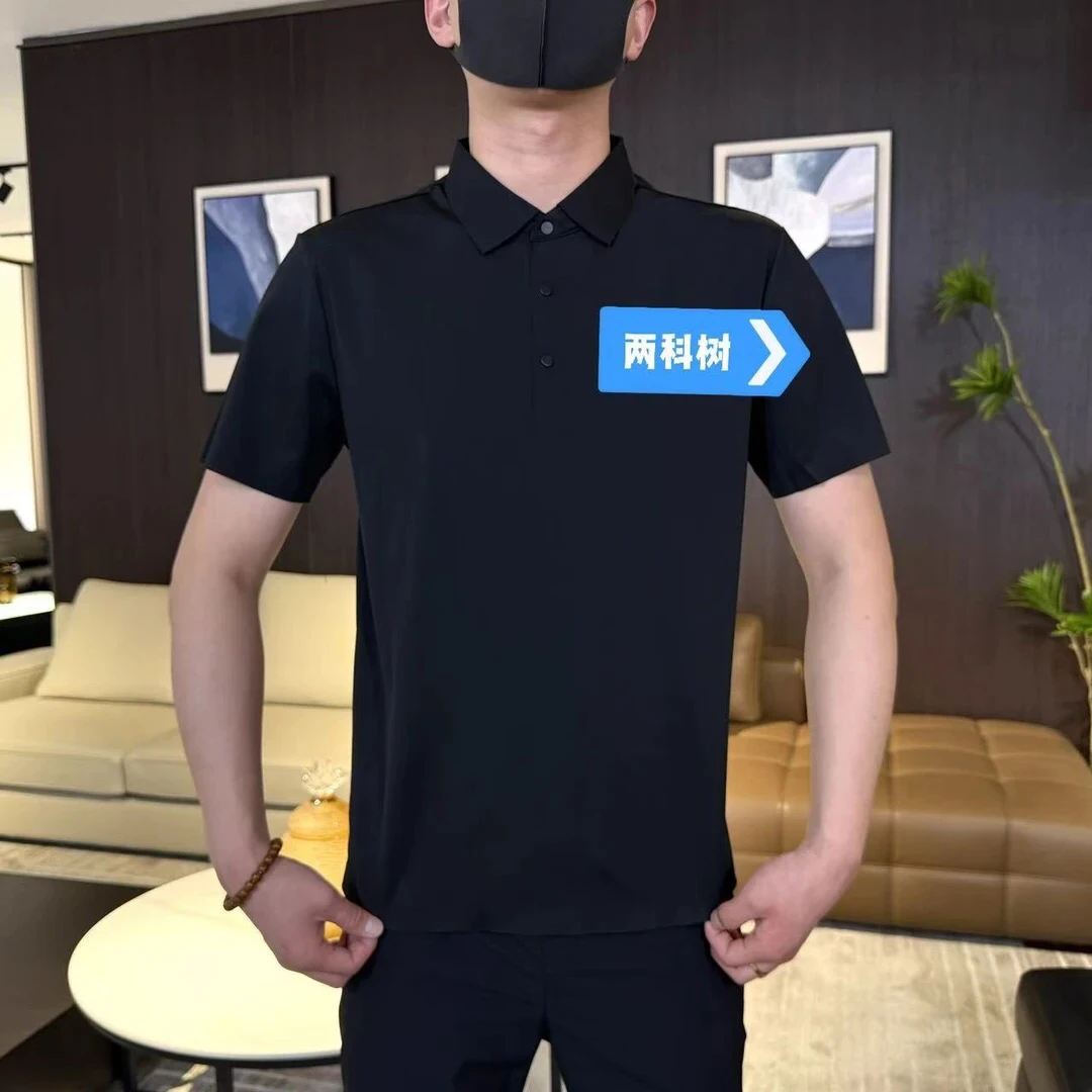 L-22号龙夏季休闲Polo衫短袖速干春季百搭卫衣修身上衣户外