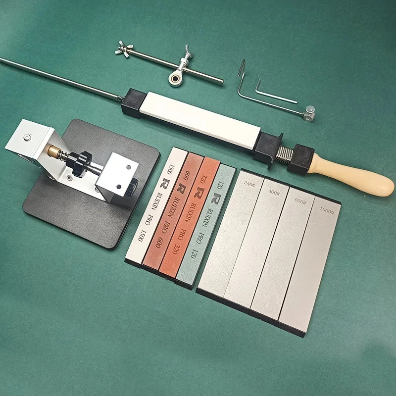 迅速开刃工具多角度家用磨刀器合金金属防滑底座定角磨刀器
