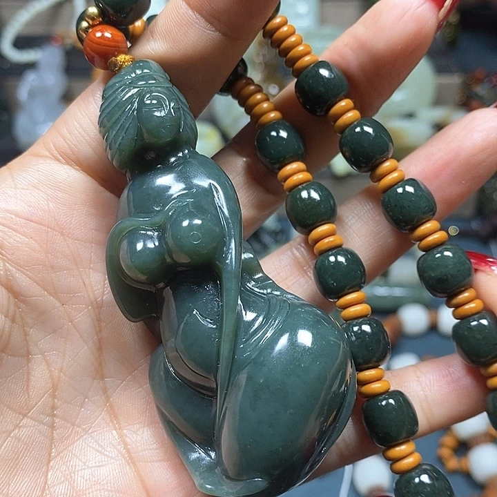 和田玉挂件未镶嵌