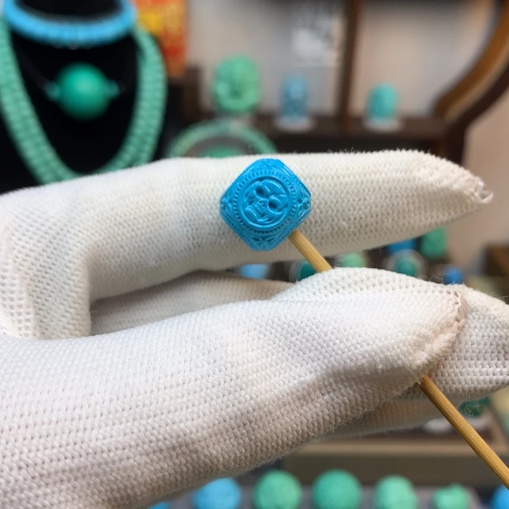 湖北原矿骷髅头六方卡12