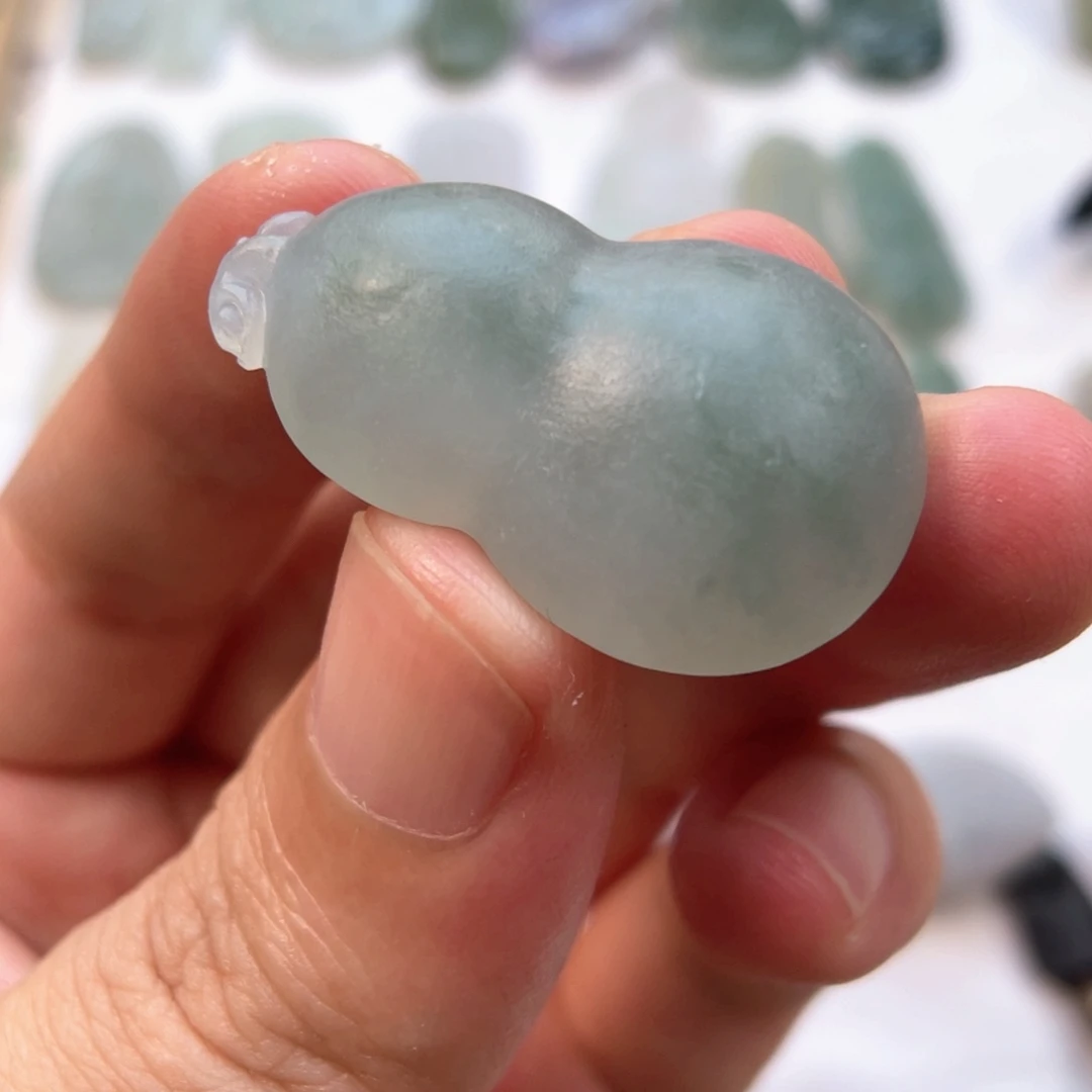 定制翡翠未镶嵌葫芦