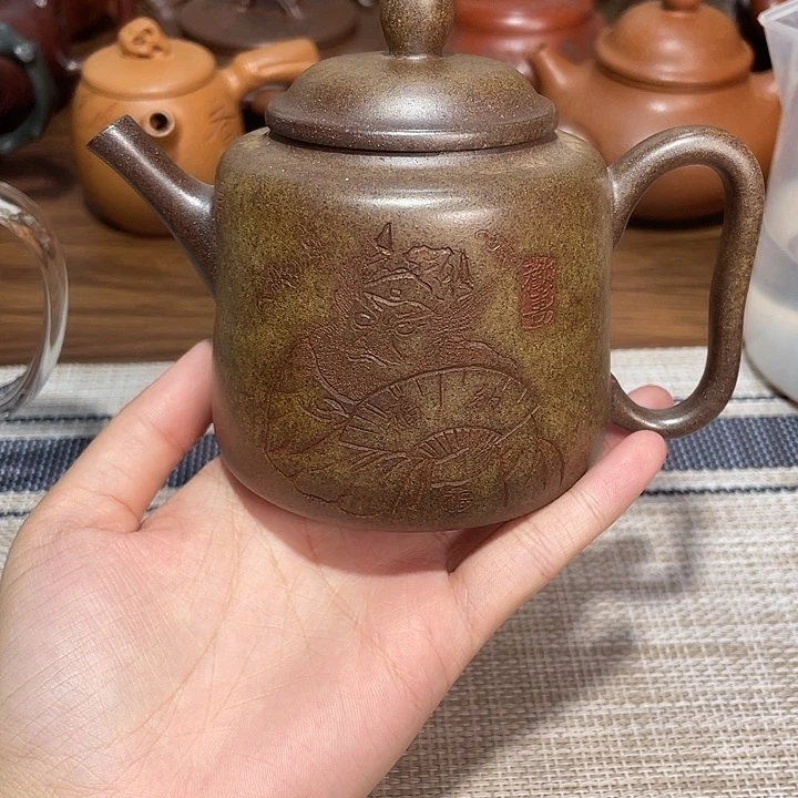 茶杯紫砂紫砂宜兴紫砂壶230c c