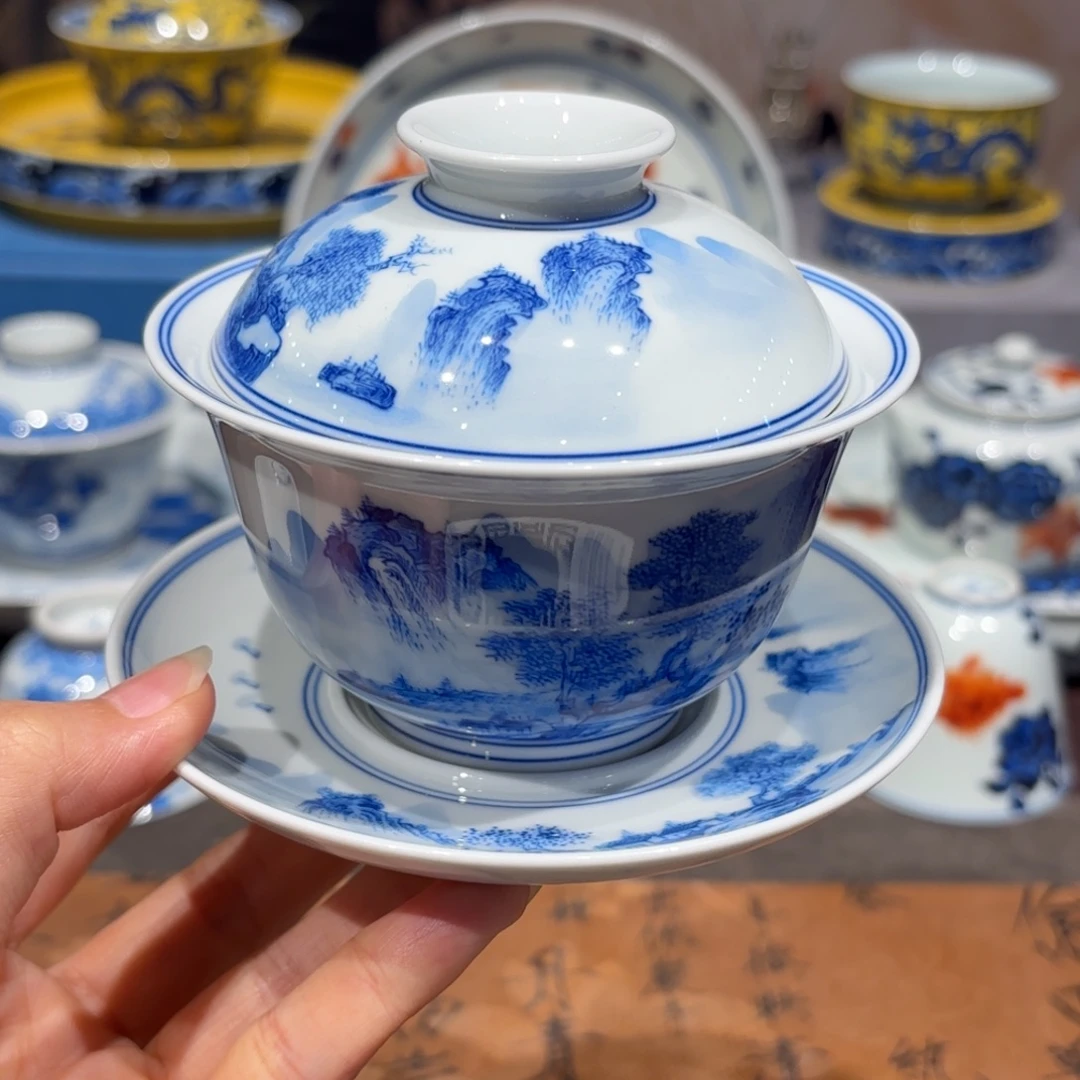 手工手绘陶瓷茶具