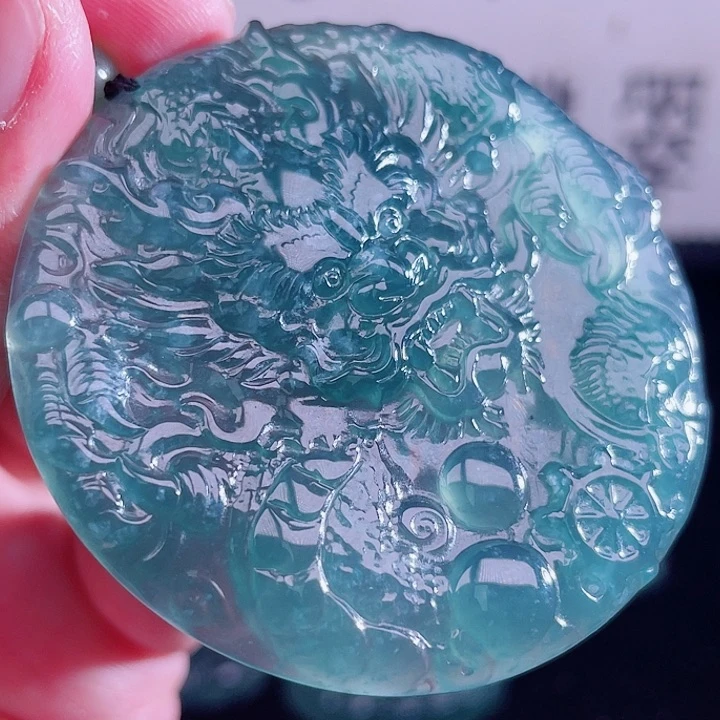 翡翠未镶嵌颈饰9999999999