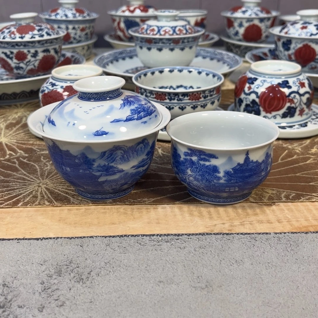 A***丶仿清亭台楼阁精工山水